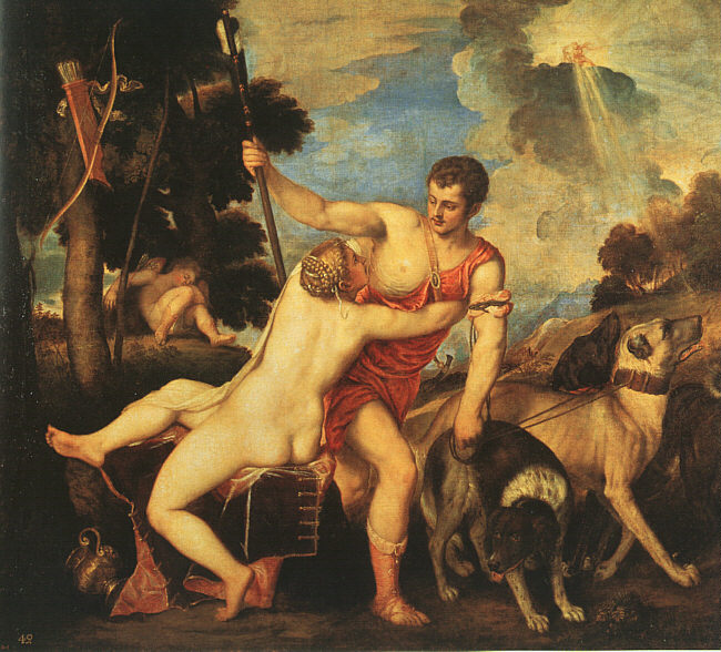  Titian Venus and Adonis